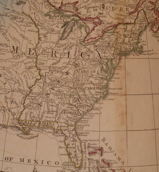 A New Map of the Whole Continent of America, Divided into North and South and West Indies, wherein are exactly the Described the United States of North America as well as the Several European Possessions according to the Preliminaries of Peace signed at Versailles Jan. 20, 1783...