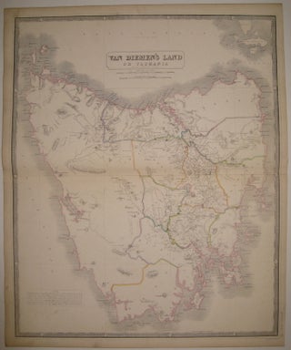 Item #224927 Van Diemen's Land or Tasmania. A. K. JOHNSTON