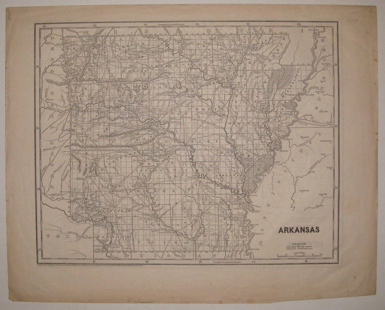Item #225506 Arkansas. Sidney Edwards MORSE, Samuel BREESE.
