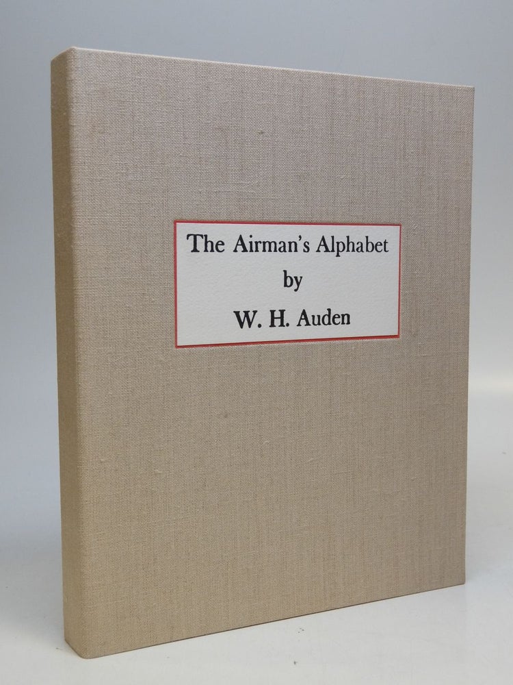 Item #227662 The Airman's Alphabet. W. H. AUDEN.