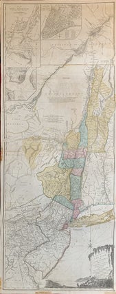 Item #227671 The Provinces of New York and New Jersey with part of Pensilvania, and the Province...