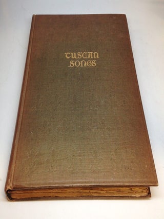 Item #229510 Tuscan Songs. Francesca ALEXANDER, ed