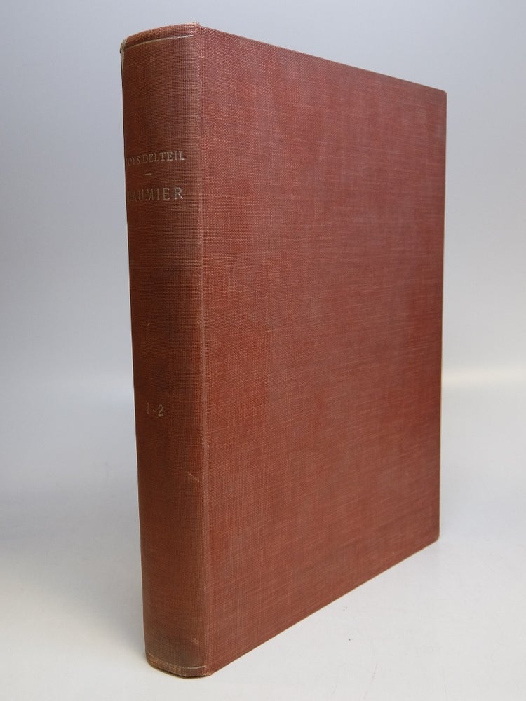Item #230469 Catalogue Raisonne de l'oeuvre lithographie de Honoré Daumier; [Volumes 20 to 29 of Le Peintre-Graveur Illustre, XIX et XX Siecles]. Loys DELTEIL.