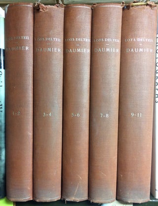 Catalogue Raisonne de l'oeuvre lithographie de Honoré Daumier; [Volumes 20 to 29 of Le Peintre-Graveur Illustre, XIX et XX Siecles].