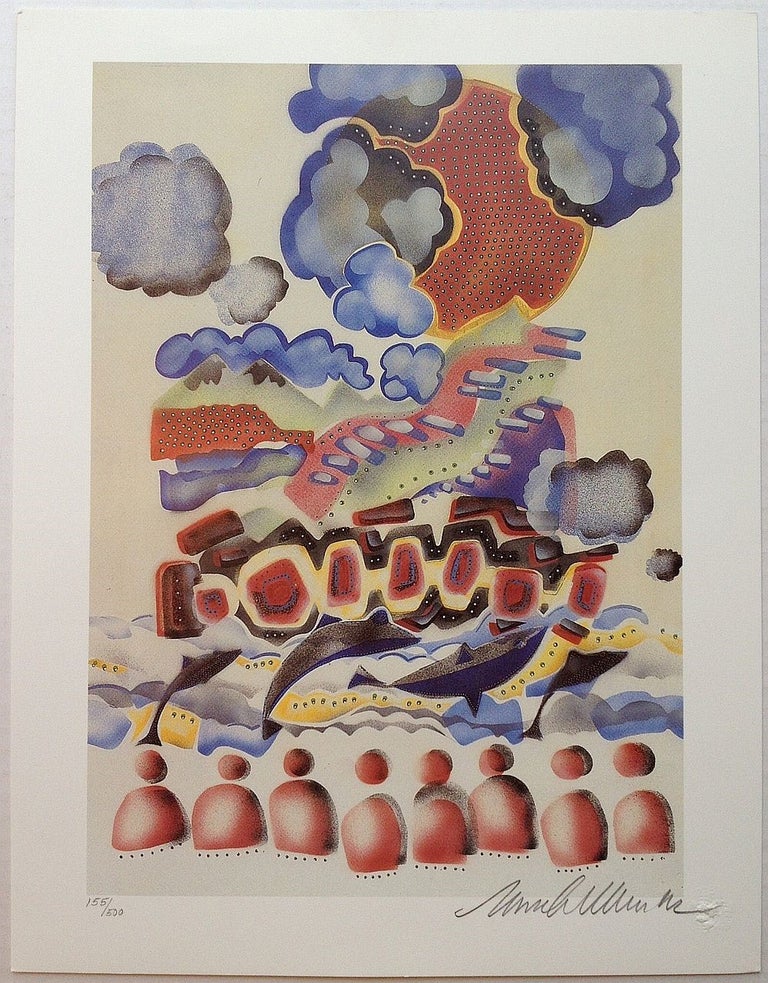Item #231673 Signed Lithograph. Mark WIENER, 1951 - 2012.