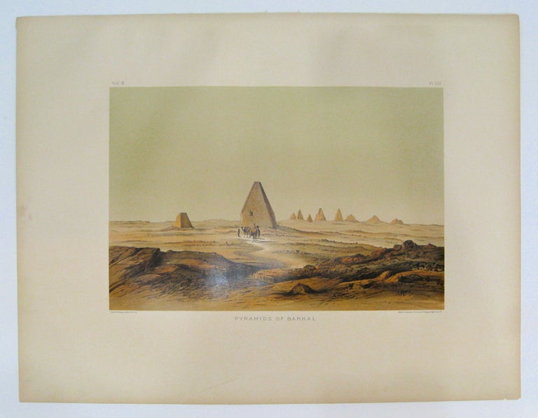Item #232426 Ethiopia, Pyramids of Barkal. Samuel Augustus BINION.