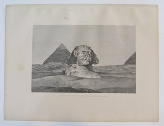 Item #232540 Gizeh. South East View of the Sphinx and Second Pyramid. Samuel Augustus BINION