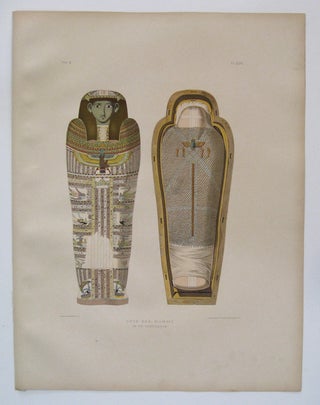 Item #232561 Case and Mummy in its Cerements. Samuel Augustus BINION