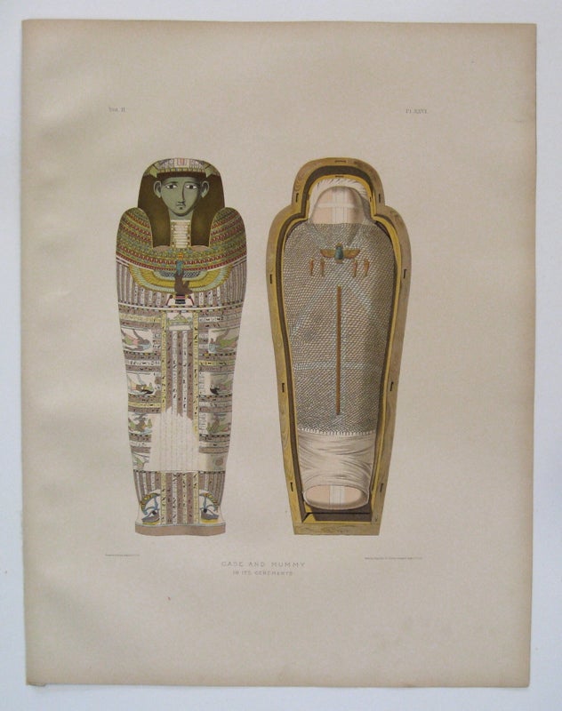 Item #232561 Case and Mummy in its Cerements. Samuel Augustus BINION.