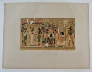 Item #232566 Judgment of the Dead. (From a Papyrus in the Museum of Leiden.) b. Samuel Augustus...
