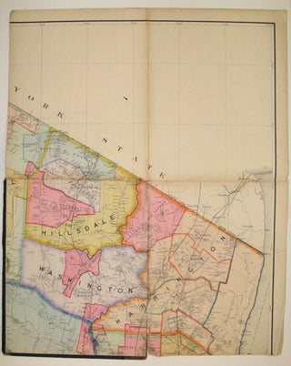 Map of Bergen County with a Portion of Passaic Co.; Compiled from the Geological Survey of New Jersey, Official Maps Private Plans and Actual Surveys by and under the direction of E. Robinson