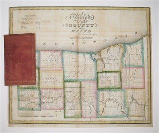 Item #233728 Map of the County of Wayne. David H. BURR