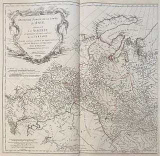 Item #233747 Troisième partie de la carte d'Asie, contenant la Sibérie, et quelques autres...