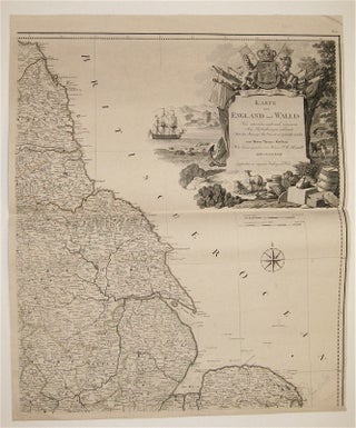 Item #234098 Karte von England and Wallis. F. A. SCHRAEMBL