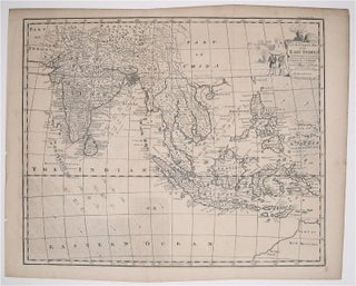 Item #234164 An Accurate Map of the East Indies Exhibiting the Course of the European Trade both...