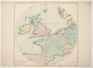 Item #234362 An Accurate Map of Great Britain, France & Ireland, with Part of Spain, Germany,...