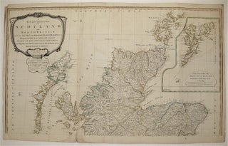 A New and Correct Map of Scotland or North Britain with all the Post and Military Roads, Divisions, &c