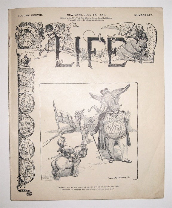 Item #235342 Life [July 25, 1901]. ANONYMOUS.