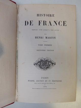 Histoire de France Depuis 1789 Jusqu'a Nos Jours.