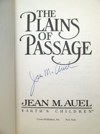 Item #237251 The Plains of Passage. Jean M. AUEL