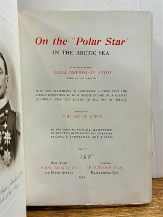 On The "Polar Star"; In the Arctic Sea.
