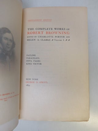 The Complete Works of Robert Browning