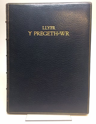 Llyfr y Pregeth-Wr (Welsh text of the Book of Ecclesiastes).