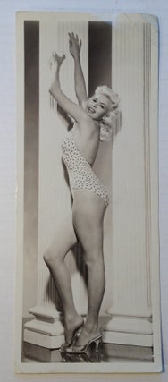 Item #238140 Typed Letter Signed on a Postcard. Jayne MANSFIELD, 1933 - 1967