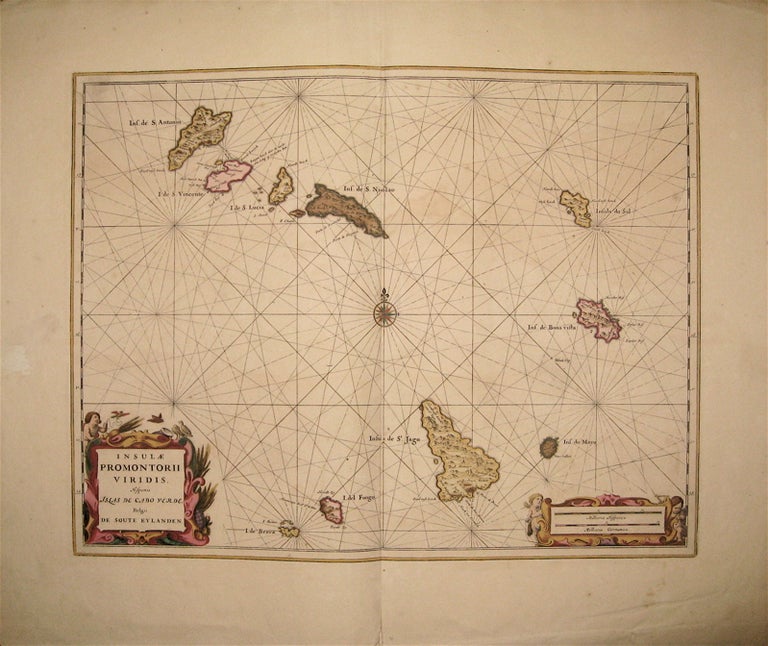 Item #239603 Insulae Promontorii Viridis, Hispania Islas De Cabo Verde. Johannes BLAEU.