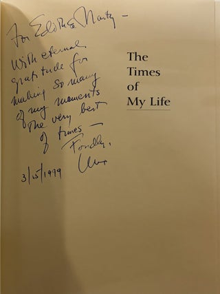 The Times of My Life and My Life with The Times.