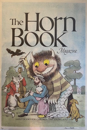 Item #241414 Poster: The Horn Book Magazine About Books for Children. Maurice SENDAK