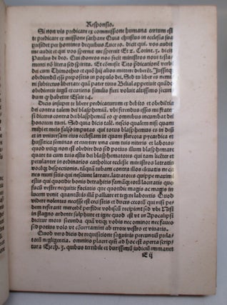 Libellus In Quo Respondet Confutationi Fratris Egidij.