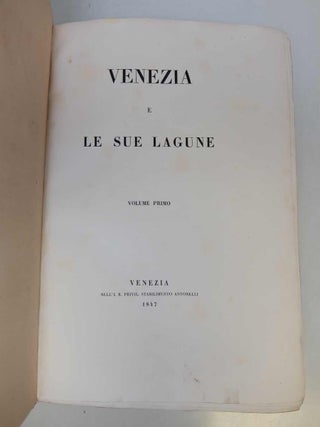 Venezia e Le Sue Lagune.