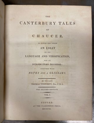 The Canterbury Tales of Chaucer.