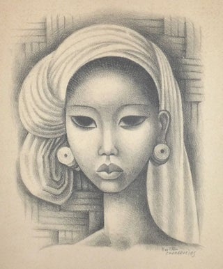 Item #243916 [Study for 'Bali Beauty']. Miguel COVARRUBIAS