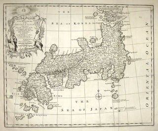 Item #244289 A New and Accurate Map of the Empire of Japan. Emanuel BOWEN