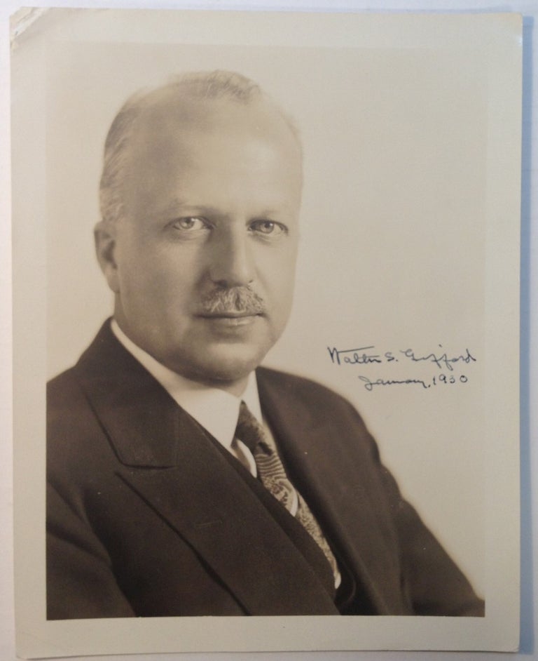 Item #244448 Signed Vintage Photograph. Walter S. GIFFORD, 1885 - 1966.