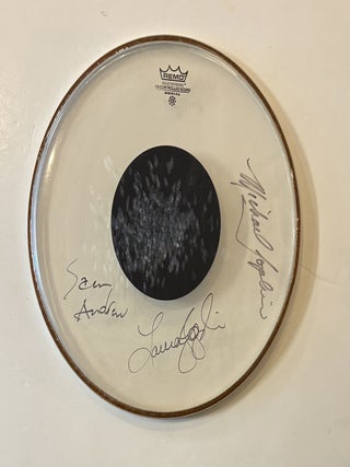 Item #244950 Autographed Snare Drumhead. Sam ANDREW