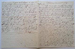 Item #244966 Scarce Autographed Letter Signed as Postmaster General of Baltimore. John Stuart...