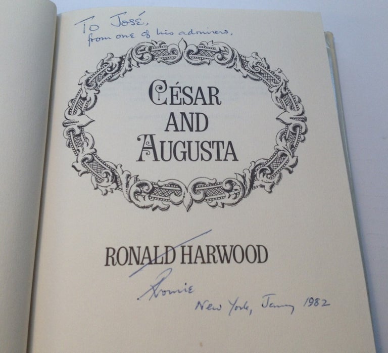 Item #246077 Cesar and Augusta. Ronald HARWOOD.