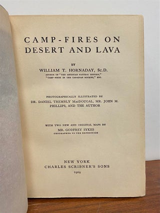Camp-Fires on Desert and Lava