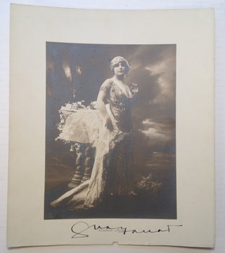 Item #246777 Signed Vintage Photograph. Geraldine FARRAR, 1882 - 1967