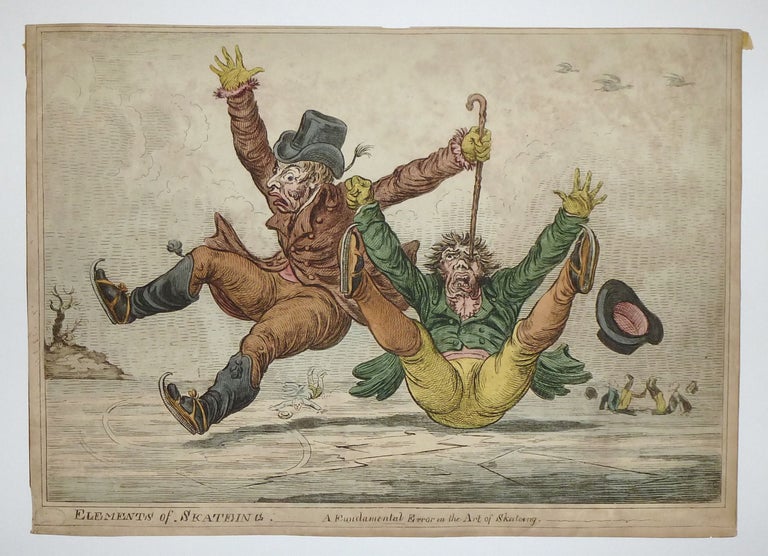 Item #247288 Elements of Skateing. A Fundamental Error in the Art of Skateing. James GILLRAY.
