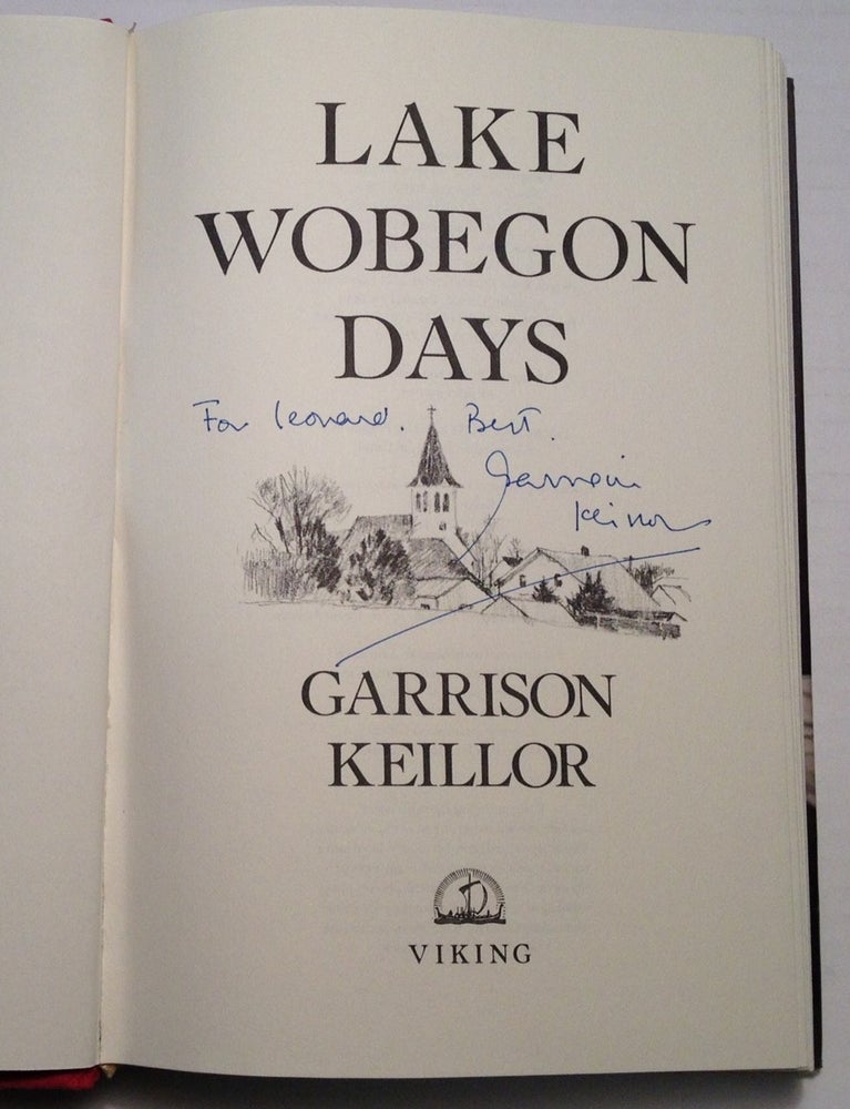 Item #247375 Lake Wobegon Days. Garrison KEILLOR.