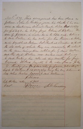 Rare Document Signed about land in Pennsylvania