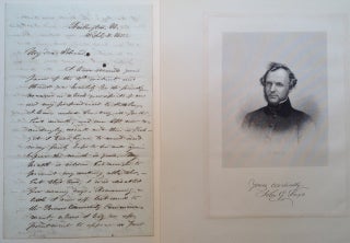 Item #248245 Autographed Letter Signed. John Godfrey SAXE, 1816 - 1887