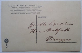 Inscribed Vintage Postcard