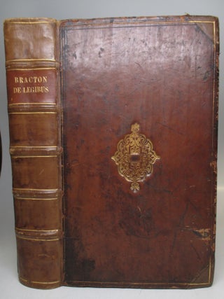 Item #249321 De Legibus et consuetudinibus Angliae, Libri Quinque; in varios tractatus...
