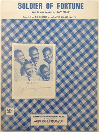 Item #250312 Signed Sheet Music -- "Soldier of Fortune" Johnny MOORE