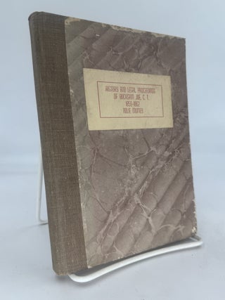Item #251169 History and Proceedings of Buckskin Joe; Accompanying the Mining Laws of the...
